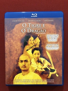 Blu-ray - O Tigre E O Dragão - Michelle Yeoh - Seminovo