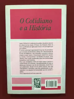 Livro - O Cotidiano E A História - Agnes Heller - Paz E Terra - comprar online