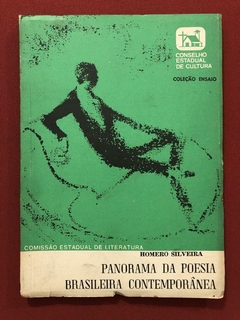 Livro - Panorama Da Poesia Brasileira Contemporânea - Homero Silveira