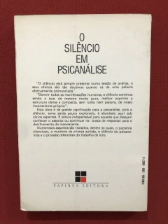 Livro - O Silêncio Em Psicanálise - Juan-David Nasio - comprar online