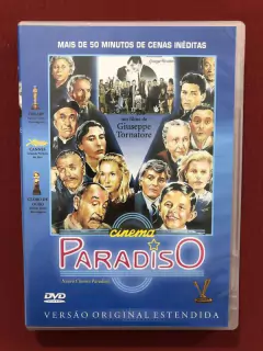 DVD - Cinema Paradiso (Versão Estendida)- G. Tornatore- Semi