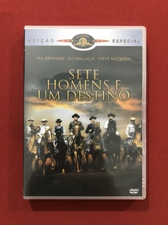 DVD - Sete Homens E Um Destino - Yul Brynner - Seminovo