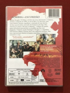 DVD - A Sombra Da Escuridão - Michael Douglas - Seminovo - comprar online