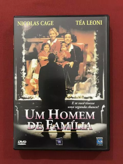 DVD - Um Homem de Família - Nicolas Cage - Téa Leoni - Semi