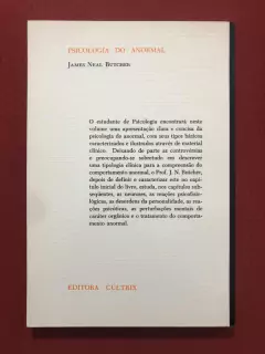Livro - Psicologia Do Anormal - James Neal Butcher - Cultrix - comprar online