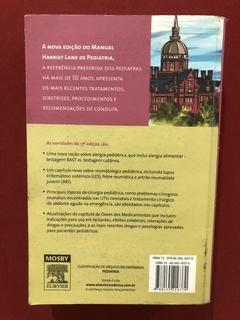 Livro - Manual Harriet Lane De Pediatria - Editora Elsevier - comprar online