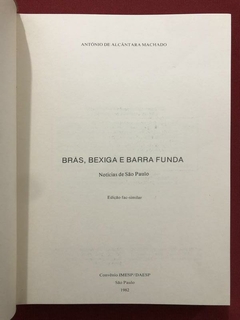 Livro - Box Brás, Bexiga E Barra Funda/ Comentários - Edição Fac-Similar - loja online