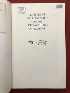 Imagem do Livro - Einstein's 1912 Manuscript On The Special Theory Of Relativity