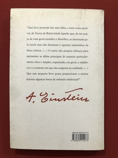 Livro - A Teoria Da Relatividade Especial E Geral - Albert Einstein - comprar online