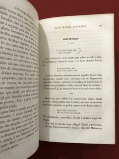 Livro - Livraria Classica - Excerptos - 2 Tomos - Pe. Manoel Bernardes - 1865