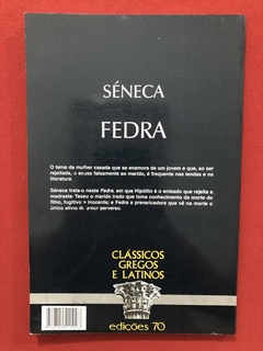 Livro - Fedra - Séneca - Edições 70 - Clássico Grego - comprar online