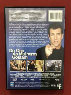DVD - Do Que As Mulheres Gostam - Mel Gibson - Seminovo - comprar online