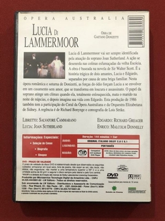 DVD - Lucia Di Lammermoor - Joan Sutherland - Seminovo - comprar online