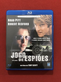 Blu-ray - Jogo De Espiões - Brad Pitt - Seminovo