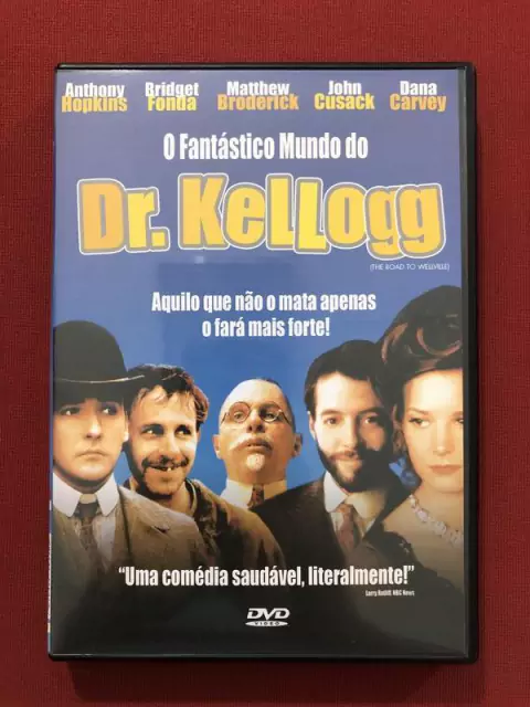 DVD - O Fantástico Mundo Do Dr. Kellogg - A. Hopkins - Semin