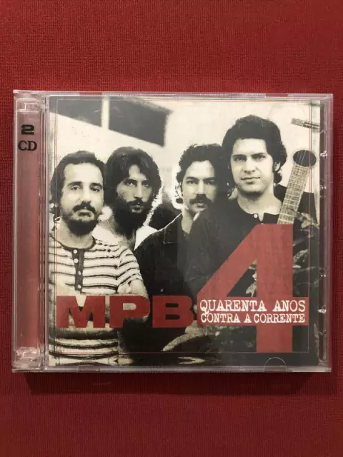 CD Duplo- MPB 4 - Quarenta Anos Contra A Corrente - Seminovo