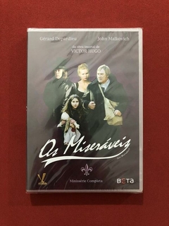 DVD Duplo - Os Miseráveis - Gérard Depardieu - Novo