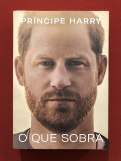 Livro - O Que Sobra - Príncipe Harry - Objetiva - Seminovo