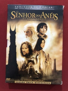 DVD Duplo - O Senhor Dos Anéis - As Duas Torres - Seminovo