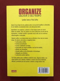 Livro - Organize Melhor O Seu Tempo - Lyndon Jones - Seminovo - comprar online