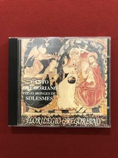 CD - Canto Gregoriano- Pelos Monges De Solesmes - Seminovo