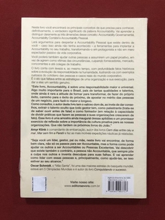 Livro- Accountability- A Evolução Da Responsabilidade - Novo - comprar online