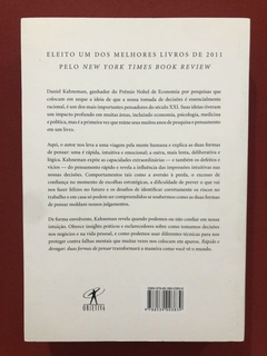 Livro - Rápido E Devagar - Daniel Kahneman - Objetiva - Seminovo - comprar online