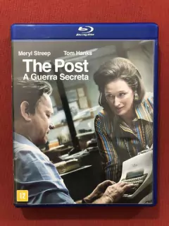 Blu-ray - The Post - A Guerra Secreta - Tom Hanks - Seminovo