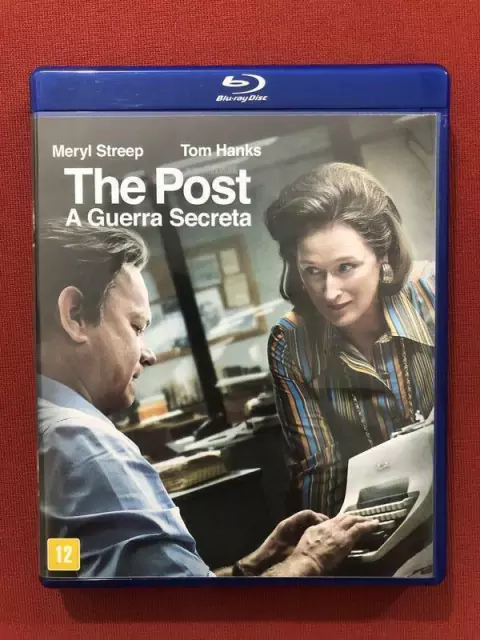 Blu-ray - The Post - A Guerra Secreta - Tom Hanks - Seminovo