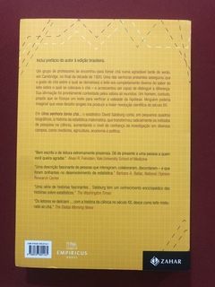 Livro - Uma Senhora Toma Chá - David Salsburg - Ed. Zahar - Seminovo - comprar online