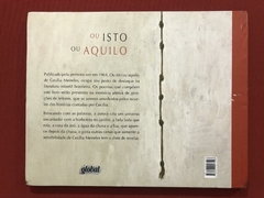 Livro - Ou Isto Ou Aquilo - Cecília Meireles - Ed. Global - Capa Dura - comprar online