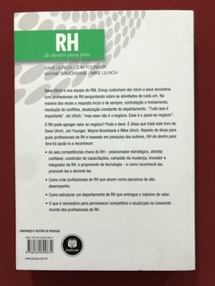 Livro - RH De Dentro Para Fora - Dave Ulrich - Bookman - Seminovo - comprar online