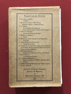 Livro - Plaquetas da Oficina - 12 Volumes - Imprensa Oficial