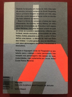 Livro - Este Lado Do Paraíso - Scott Fitzgerald - Editora Cosacnaify - Seminovo - comprar online