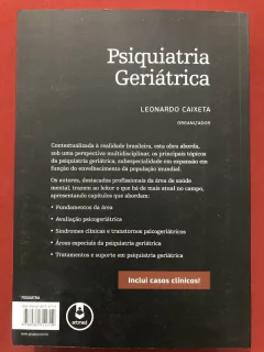 Livro - Psiquiatria Geriátrica - Leonardo Caixeta - Editora Artmed - Seminovo - comprar online