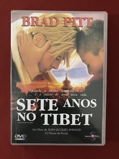 DVD - Sete Anos No Tibet - Brad Pitt - Seminovo