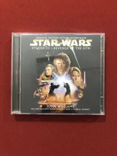 CD Duplo - John Williams - Star Wars Episode III - Seminovo