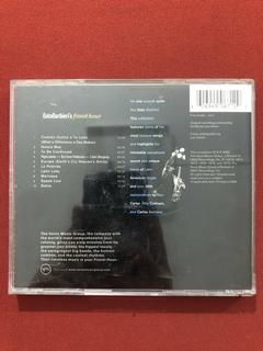 CD - Gato Barbieri - GatoBarbieri's Finest Hour - Seminovo - comprar online