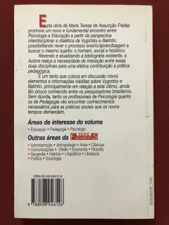 Livro - Vygotsky E Bakhtin - Maria Teresa De Assunção Freitas - Ed. Ática - comprar online