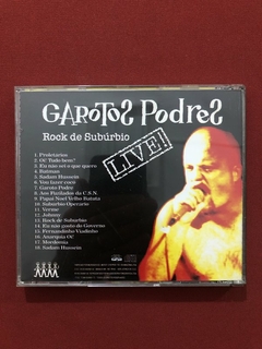 CD - Garotos Podres - Rock De Subúrbio Live! - Nacional - comprar online