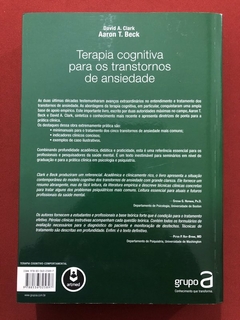 Livro - Terapia Cognitiva Para Os Transtornos De Ansiedade - Aaron T. Beck - Seminovo - comprar online