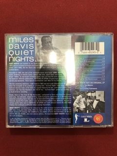 CD - Miles Davis - Quiet Nights - Importado - Seminovo - comprar online