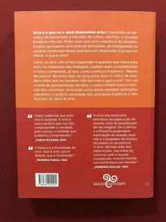 Livro - Arte É O Que Eu E Você Chamamos Arte - Frederico Morais - Bazar Do Tempo - comprar online