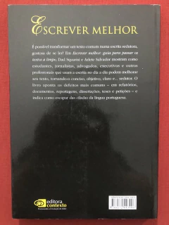 Livro - Escrever Melhor - Dad Squarisi - Editora Contexto - Seminovo - comprar online
