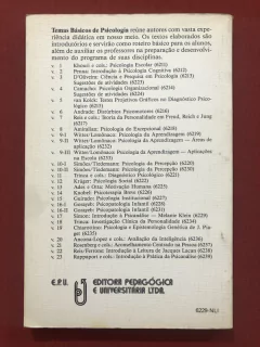 Livro - Introdução À Psicanálise: Melanie Klein - Ryad Simon - Ed. Epu - comprar online