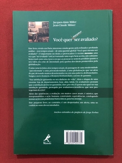 Livro - Você Quer Mesmo Ser Avaliado? - Jacques-Alain Miller - Ed. Manole - Seminovo - comprar online