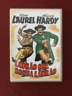 DVD - Ladrão Que Rouba Ladrão - Stan Laurel - Seminovo
