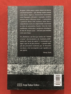 Livro - O Sujeito Lacaniano - Bruce Fink - Ed. Jorge Zahar - comprar online