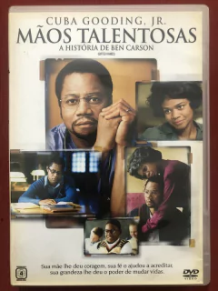 DVD - Mãos Talentosas - Cuba Gooding, Jr. - Thomas Carter