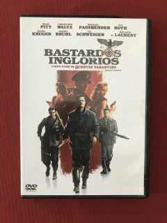 DVD - Bastardos Inglórios - Brad Pitt  - Seminovo